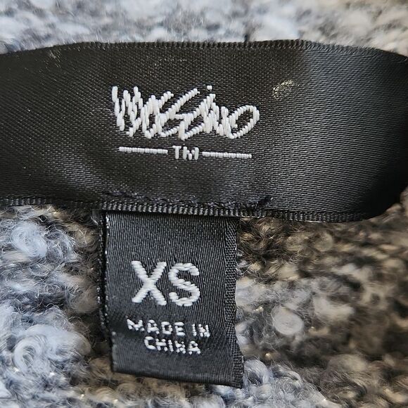 Mossimo women's XS gray sleeveless rolled neck tunic sweater - Picture 4 of 7